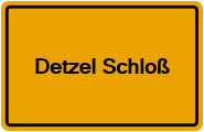 Grundbuchauszug Detzel Schloß